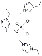 1-ETHYL-3-METHYLIMIDAZOLIUM PHOSPHATE, 99% [EMIM] [PO4] Struktur