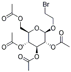 2'-BROMOETHYL 2,3,4,6-TETRA-O-ACETYL-B-D-GLUCOPYRANOSIDE Struktur