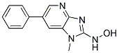 2-HYDROXYAMINO-1-METHYL-6-PHENYLIMIDAZO(4,5-B)PYRIDINE Struktur