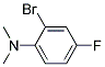 2-BROMO-N,N-DIMETHYL-4-FLUOROANILIN Struktur