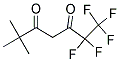 1,1,1,2,2-PENTAFLUORO-6,6-DIMETHYLHEPTANE-3,5-DION Struktur