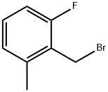 2-FLUORO-6-METHYLBENZYLBROMIDE Struktur