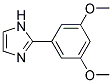 2-(3,5-DIMETHOXY-PHENYL)-1H-IMIDAZOLE Struktur