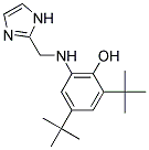 2,4-DI-T-BUTYL-6[(IMIDAZOL-2-YLMETHYL)AMINO]PHENOL Struktur