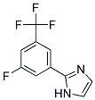 2-(3-FLUORO-5-TRIFLUOROMETHYL-PHENYL)-1H-IMIDAZOLE Struktur