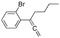 1-BROMO-2-(1-VINYLIDENE-PENTYL)-BENZENE Struktur