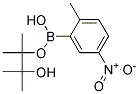 2-METHYL-5-NITROPHENYLBORONIC ACID, PINACOL ESTER Struktur