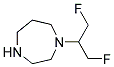 1-(2-FLUORO-1-FLUOROMETHYL-ETHYL)-[1,4]DIAZEPANE Struktur