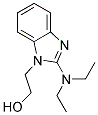 2-[2-(DIETHYLAMINO)-1H-BENZIMIDAZOL-1-YL]ETHANOL Struktur