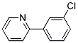 2-(3-CHLOROPHENYL)PYRIDINE Struktur