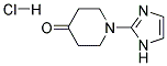 1-(1H-IMIDAZOL-2-YL)-PIPERIDIN-4-ONE HCL Struktur