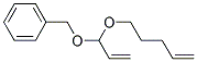 (1-PENT-4-ENYLOXY-ALLYLOXYMETHYL)-BENZENE Struktur