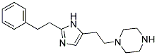 1-[2-(2-PHENETHYL-IMIDAZOL-4-YL)-ETHYL]-PIPERAZINE Struktur