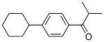 1-(4-CYCLOHEXYLPHENYL)-2-METHYLPROPAN-1-ONE Struktur