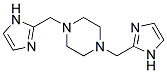 1,4-BIS-(1H-IMIDAZOL-2-YLMETHYL)-PIPERAZINE Struktur