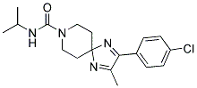 2-(4-CHLOROPHENYL)-N-ISOPROPYL-3-METHYL-1,4,8-TRIAZASPIRO[4.5]DECA-1,3-DIENE-8-CARBOXAMIDE