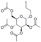 2'-IODOETHYL 2,3,4,6-TETRA-O-ACETYL-ALPHA-D-MANNOPYRANOSIDE Struktur