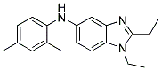 (1,2-DIETHYL-1H-BENZOIMIDAZOL-5-YL)-(2,4-DIMETHYL-PHENYL)-AMINE Struktur