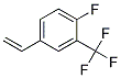 1-FLUORO-2-TRIFLUOROMETHYL-4-VINYL-BENZENE Struktur