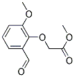 (2-FORMYL-6-METHOXY-PHENOXY)-ACETIC ACID METHYL ESTER Struktur