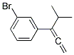 1-BROMO-3-(1-ISOPROPYL-PROPA-1,2-DIENYL)-BENZENE Struktur