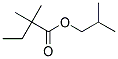 2,2-DIMETHYL ISOBUTYL BUTYRATE Struktur