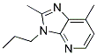 2,7-DIMETHYL-3-PROPYL-3H-IMIDAZO[4,5-B]PYRIDINE Struktur