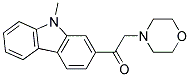 2-(9-METHYL-9H-CARBAZOL-2-YL)-1-MORPHOLIN-4-YL-ETHANONE Struktur