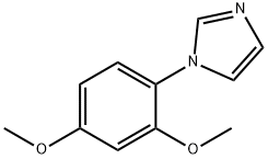 1-(2,4-DIMETHOXY-PHENYL)-1H-IMIDAZOLE Struktur