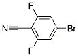 2,6-Difluoro-4-bromobenzonitrile  Struktur