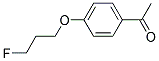 1-[4-(3-Fluoropropoxy)phenyl]ethan-1-one Struktur