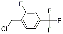 2-Fluoro-4-(trifluoromethyl)benzyl chloride Struktur