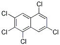 1,2,3,5,7-PENTACHLORONAPHTHALENE 10 μG/ML IN ISO-OCTANE Struktur