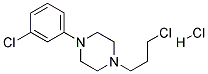 1-(3-CHLORPHENYL)-4-(3-CHLORPROPYL)PIPERAZINE HYDROCHLORIDE Struktur