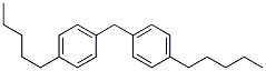 1-PENTYL-4-(4-PENTYLBENZYL)BENZENE Struktur