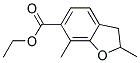 2,7-DIMETHYL-2,3-DIHYDROBENZOFURAN-6-CARBOXYLIC ACID ETHYL ESTER Struktur