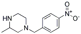 1-(4-Nitrobenzyl)-3-Methylpiperazine Struktur