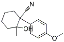 1-Cyano-1(4-Methoxyphenyl)MethylCyclohexanol Struktur