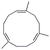 1,5,10-Trimethyl-1,5,9-cyclododecatriene Struktur