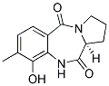 (11AS)-9-HYDROXY-8-METHYL-1,2,3,11A-TETRAHYDROPYRROLO(2,1-C)(1,4)BENZODIAZEPINE-5,11(10H)-DIONE Struktur