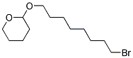 2-(8-BROMOOCTYLOXY)TETRAHYDROPYRAN Struktur