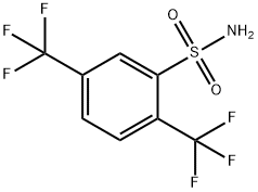 2,5-二(三氟甲基)苯磺酰胺 結構式