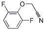 2,6-Difluoro-phenoxyacetonitrile Struktur