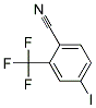 2-Cyano-5-iodobenzotrifluoride Struktur