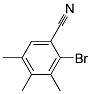 2-BROMO-4-TRIMETHYLBEZONITRILE Struktur