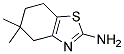 2-AMINO-5,5-DIMETHYL-5,6-DIHYDRO-4H-BENZOTHIAZOL- Struktur