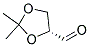 2,3-O-( R)-ISOPROPYLIDENE-D-GLYCERALDEHYDE Struktur