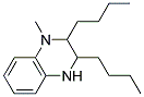 2,3-DIBUTYL-1,2,3,4-TETRAHYDRO-1-METHYLQUINOXALINE Struktur