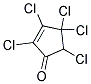 2,3,4,4,5-PENTACHLOROCYLCOPENTENONE Struktur