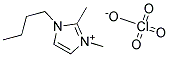 1-BUTYL-2,3-DIMETHYLIMIDAZOLIUM PERCHLORATE Struktur